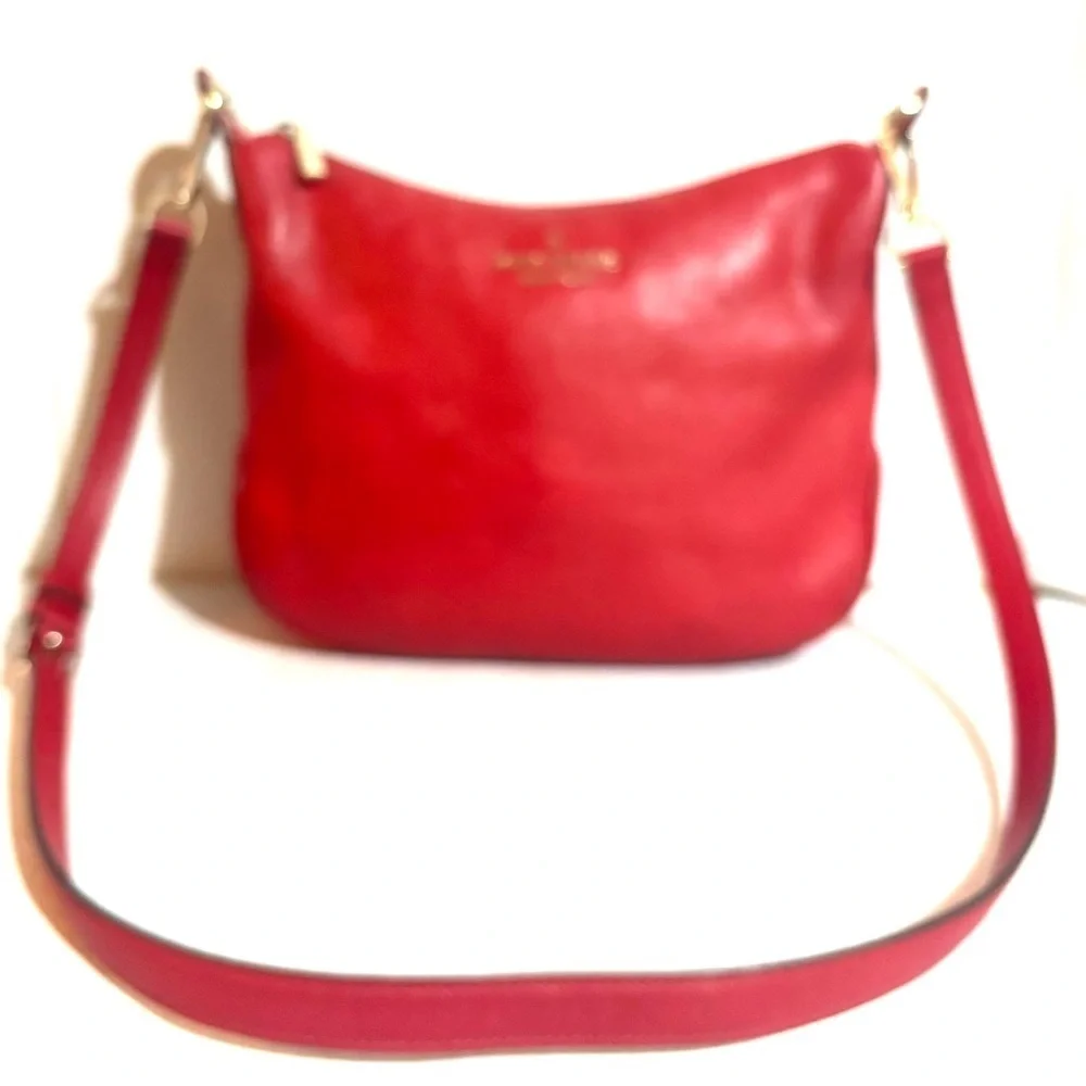 Kate Spade Red Leather crossbody Bag